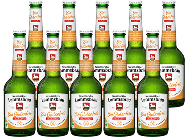 Produktfoto zu Lammsbräu glutenfrei & alkoholfrei Kasten