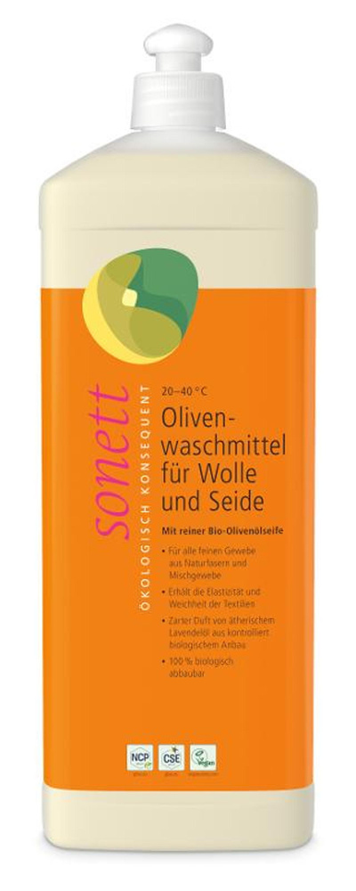 Produktfoto zu Olivenwaschmittel für Wolle & Seide