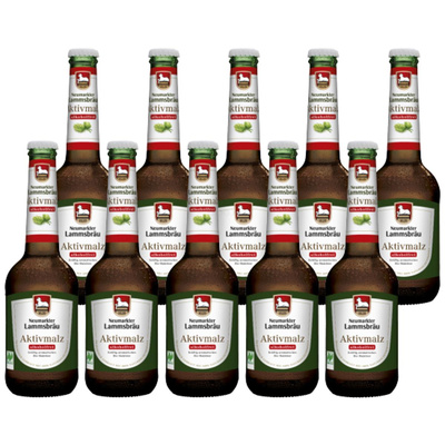 Produktfoto zu Lammsbräu Aktivmalz Kasten