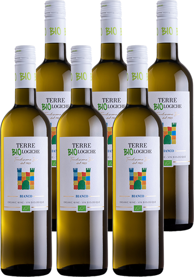Produktfoto zu Vino Bianco Terre Biologiche 6 x 0,75 Liter