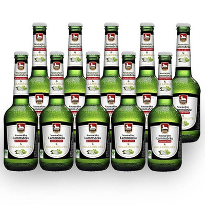 Produktfoto zu Lammsbräu alkoholfrei & Hollerblüte10 x 0,33 l