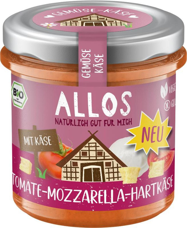 Produktfoto zu Tomate Mozzarella Hartkäse