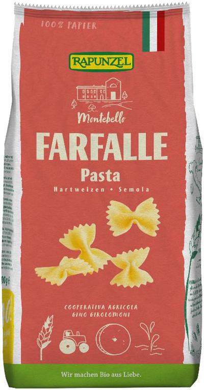 Produktfoto zu Farfalle Semola Nudeln