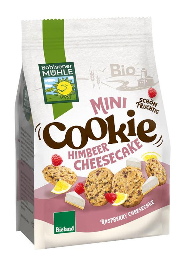 Produktfoto zu Mini Cookie Himbeer Cheescake