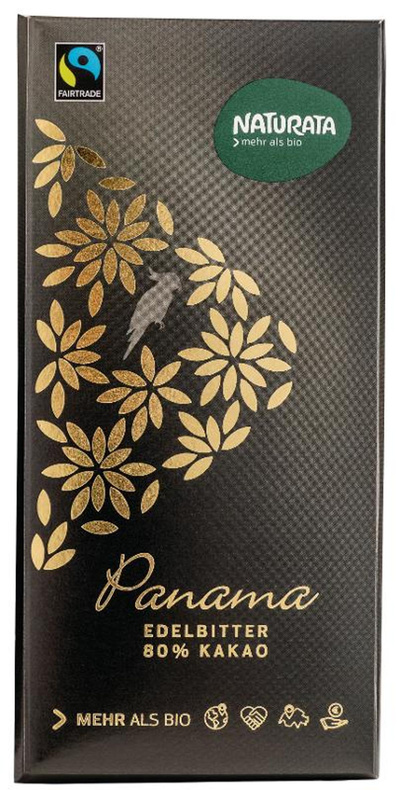 Produktfoto zu Schokolade Panama Feinbitter 80%