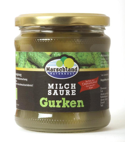 Produktfoto zu Milchsaure Gurken