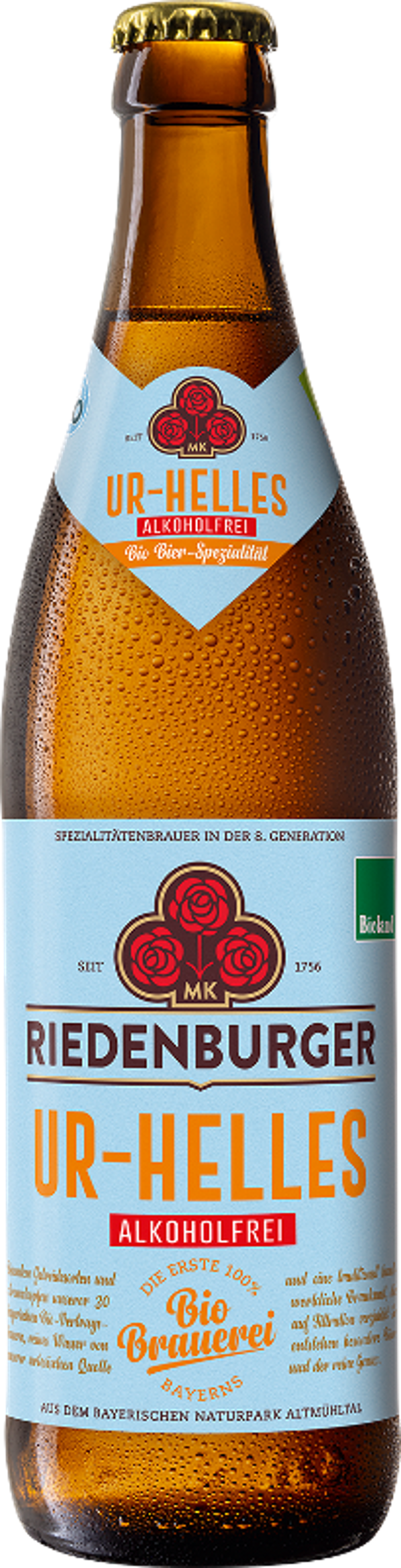 Produktfoto zu Riedenburger UR-Helles alkoholfrei