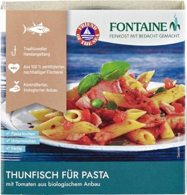 Produktfoto zu Thunfisch für Pasta Tomate