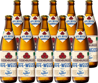 Produktfoto zu Riedenburger Hefe-Weizen Kasten