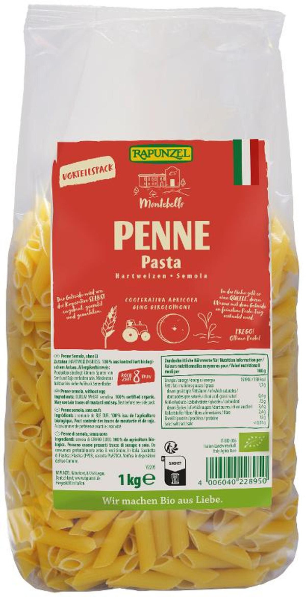 Produktfoto zu Penne Semola Großpackung