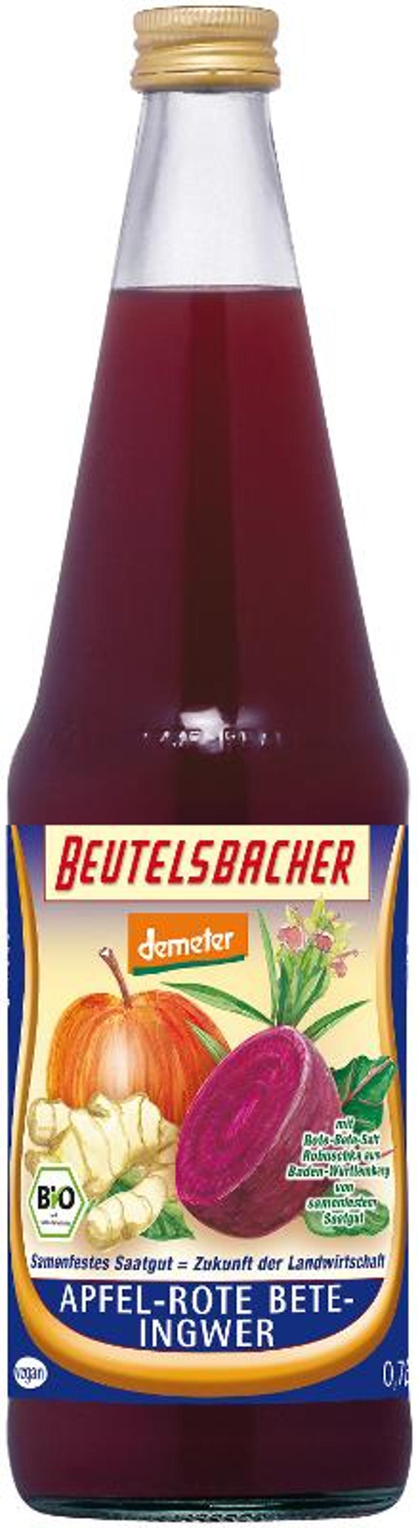 Produktfoto zu Apfel Rote Bete Ingwer Saft 0,7 l