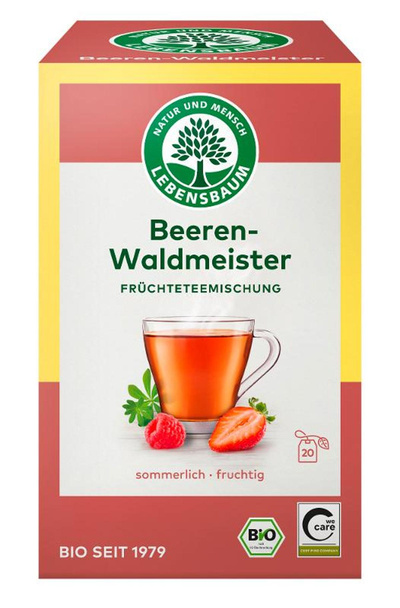 Produktfoto zu Beeren & Waldmeister Früchtetee