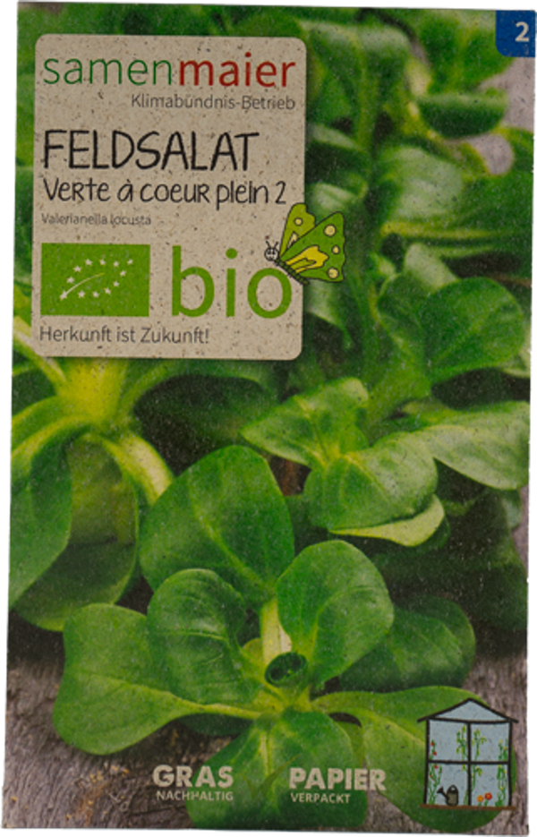 Produktfoto zu Saatgut Feldsalat Verte a coeur plein 2
