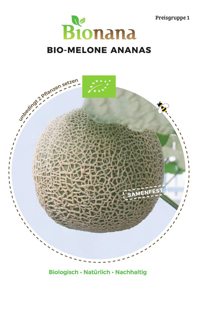Produktfoto zu Saatgut Melone Ananas
