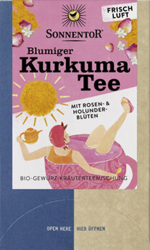 Produktfoto zu Blumiger Kurkuma-Tee