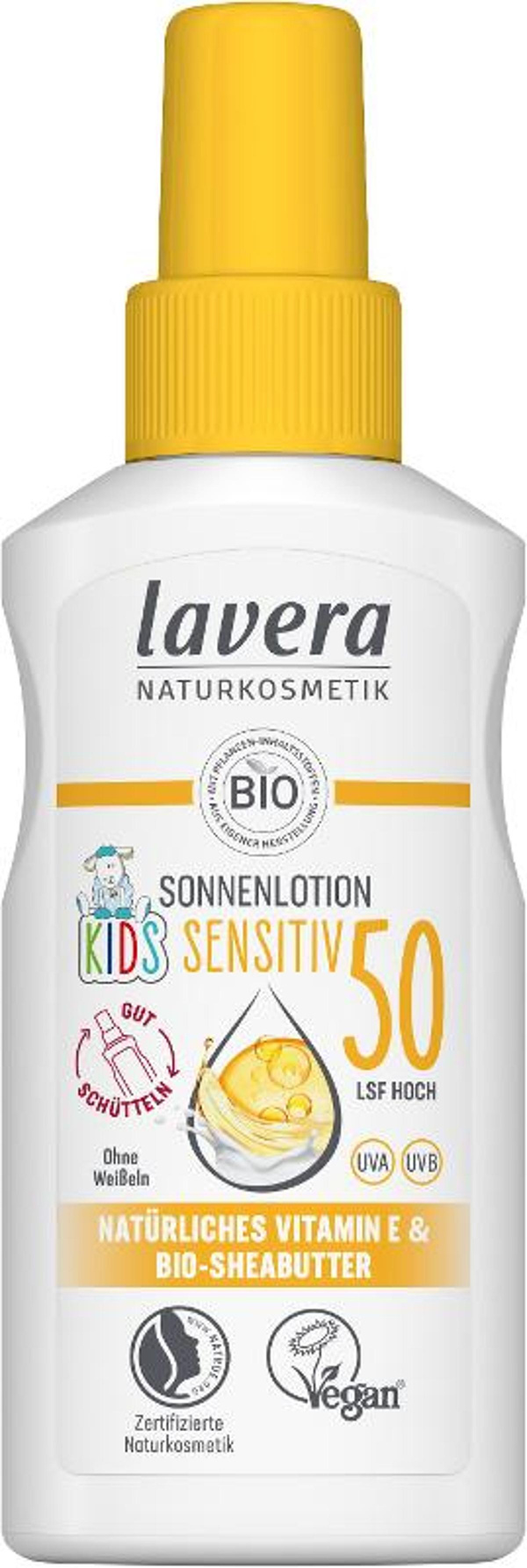 Produktfoto zu Sensitiv Sonnencreme kids 50 LSF