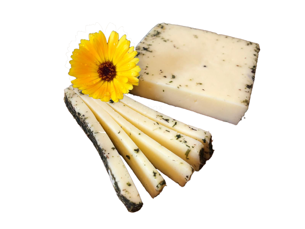 Produktfoto zu Schnittkäse im Kräutermantel