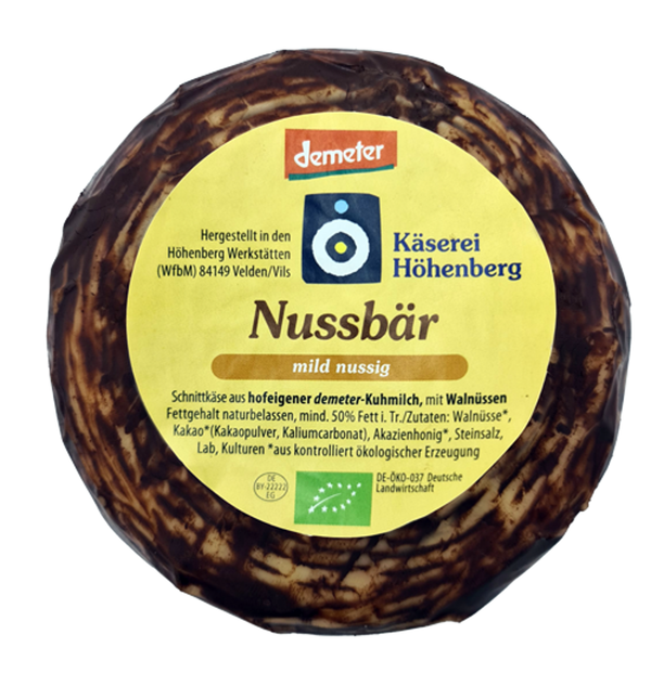 Produktfoto zu Höhenberger Nussbär ganzer Laib