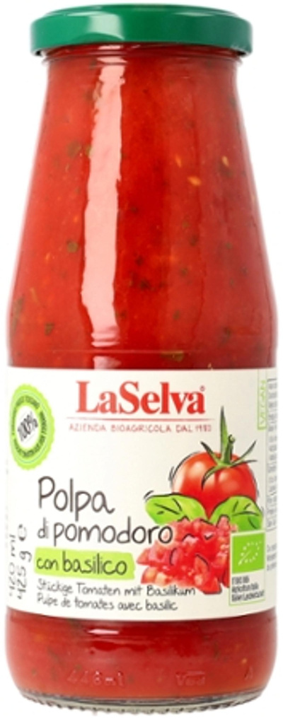 Produktfoto zu Tomatensauce  Polpa mit Basilikum