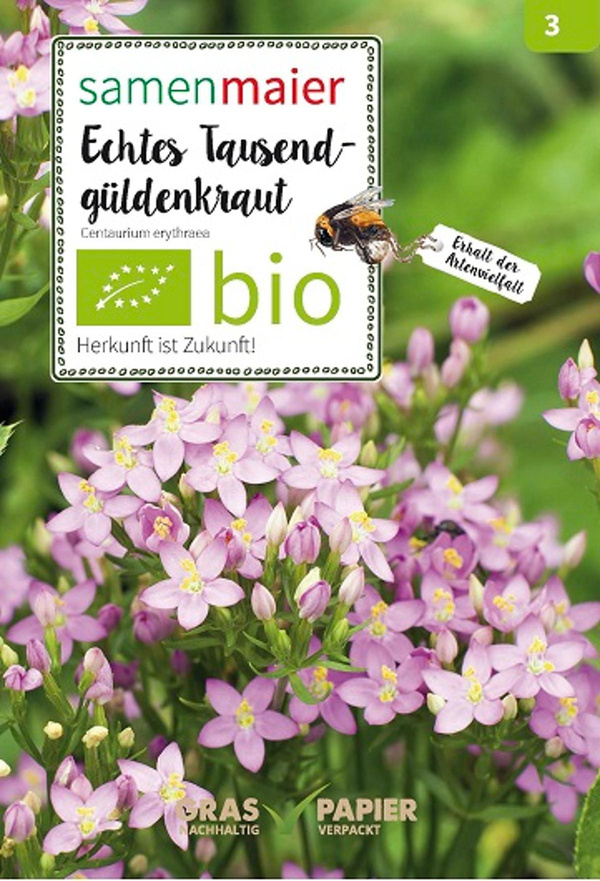 Produktfoto zu Saatgut Echtes Tausendgüldenkraut