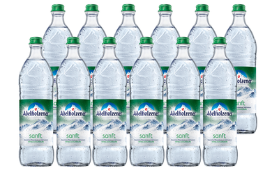 Produktfoto zu Adelholzener sanft 12 x 0,75 l