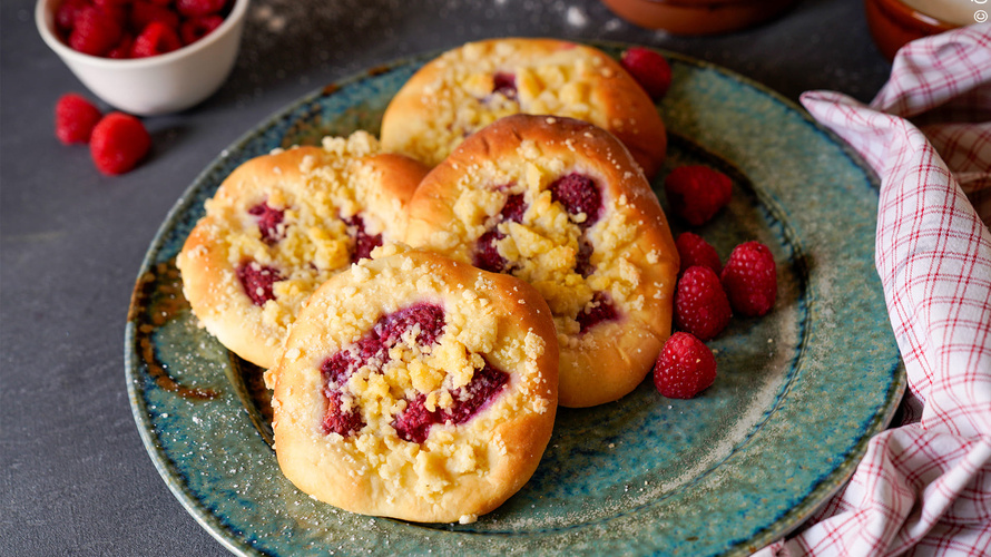 Rezeptbild für Beeren-Streuseltaler