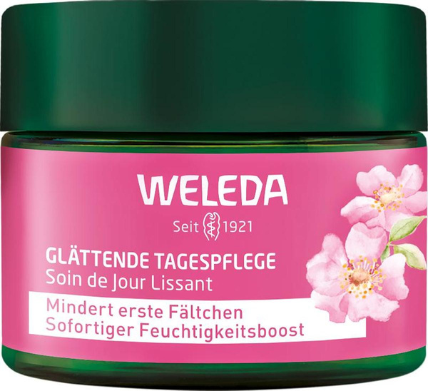 Produktfoto zu glättende Tagespflege Wildrose Weleda