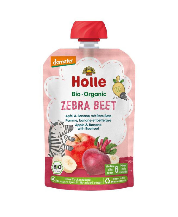 Produktfoto zu Fruchtpüree Zebra Beet