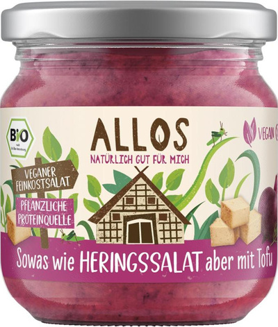 Produktfoto zu Veganer Feinkostsalat "Heringssalat"