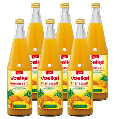 Produktfoto zu Ananas-Saft Kasten