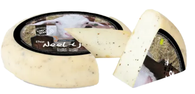 Produktfoto zu Ziegenkäse Neeltje mit Trüffel