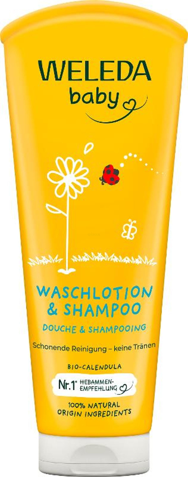 Produktfoto zu Baby Waschlotion & Shampoo Calendula
