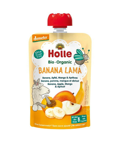 Produktfoto zu Fruchtpüree Banana Lama