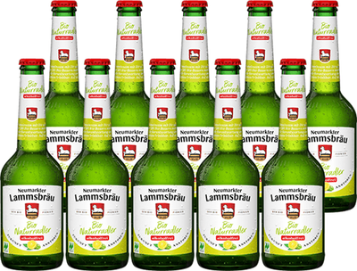 Produktfoto zu Lammsbräu Radler alkoholfrei 10 x 0,33 l