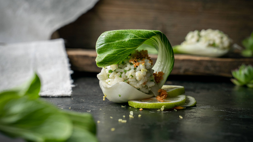 Rezeptbild für Pak-Choi-Risotto