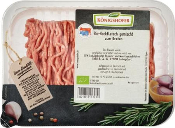 Produktfoto zu Hackfleisch gemischt
