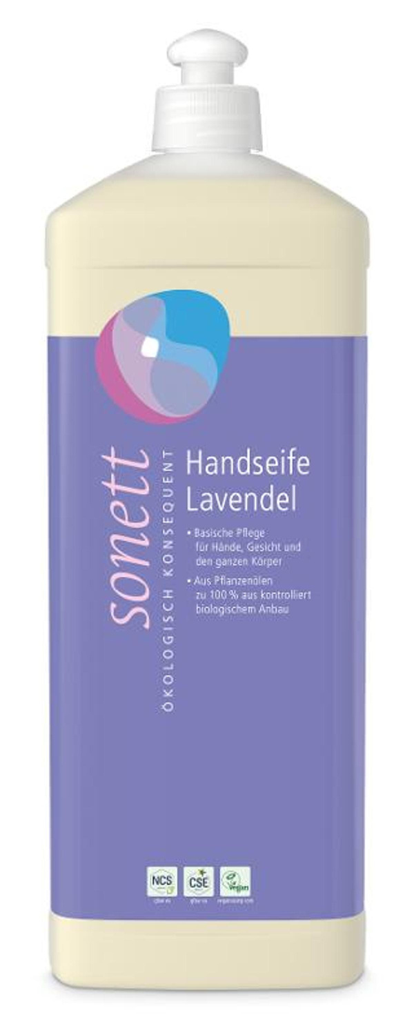Produktfoto zu Handseife Lavendel Nachfüllflasche