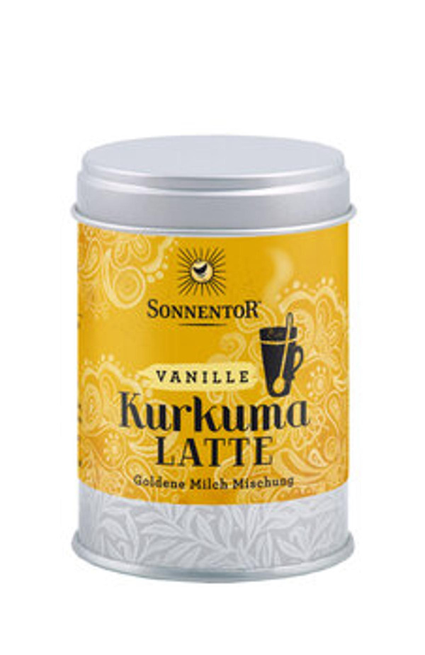 Produktfoto zu Kurkuma-Latte Vanille Dose