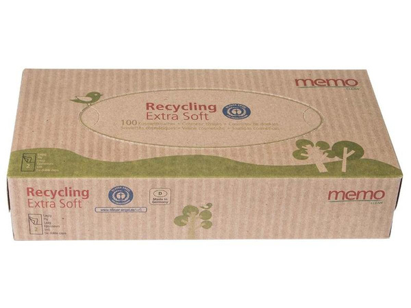 Produktfoto zu Kosmetiktücher Recycling extra soft