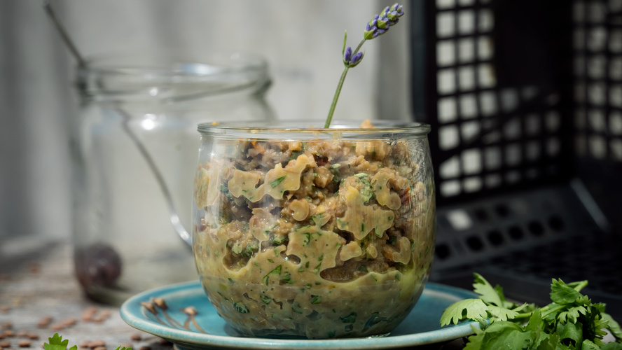 Rezeptbild für Berglinsenaufstrich