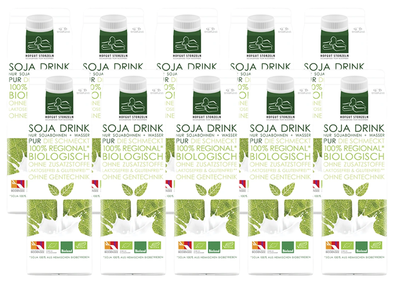 Produktfoto zu Sojadrink Pur ungesüßt Gebinde