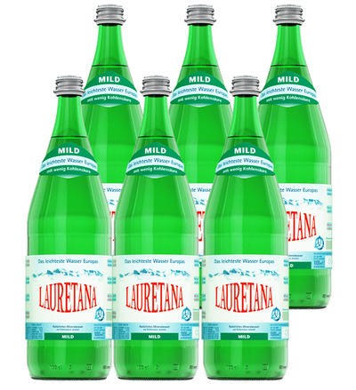 Produktfoto zu Lauretana mild 6 x 1 l