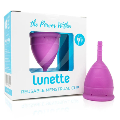 Produktfoto zu Menstruationskappe lila 1