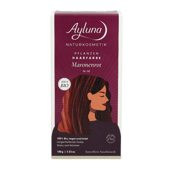 Produktfoto zu Haarfarbe Maronenrot