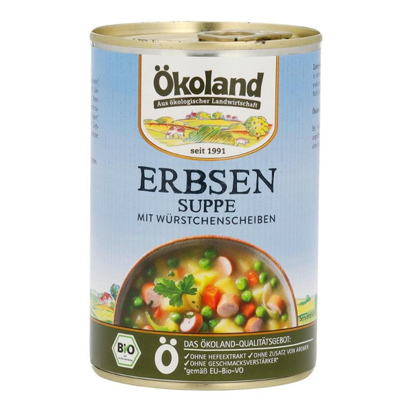 Produktfoto zu Erbsensuppe Konserve