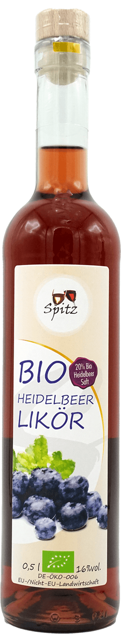 Produktfoto zu Heidelbeer Likör 0,5 l