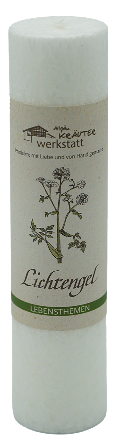 Produktfoto zu Heilkräuterkerze Lichtengel