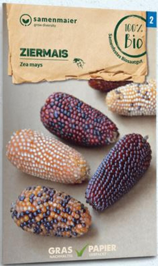 Produktfoto zu Saatgut Ziermais