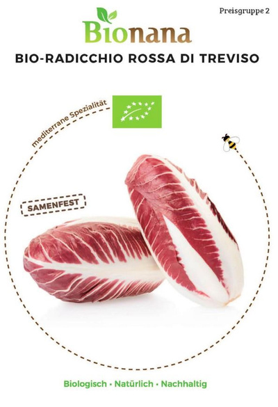 Produktfoto zu Saatgut Radicchio Rosso di Treviso