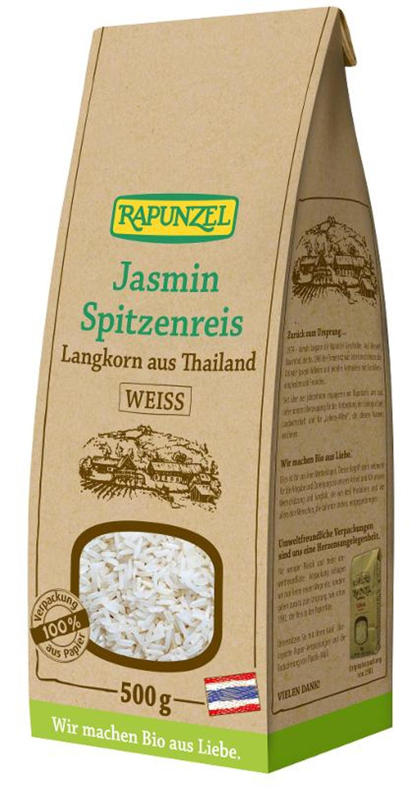 Produktfoto zu Jasmin Reis Langkorn weiß